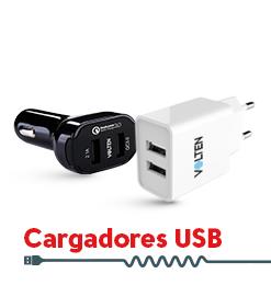 Cargadores USB
